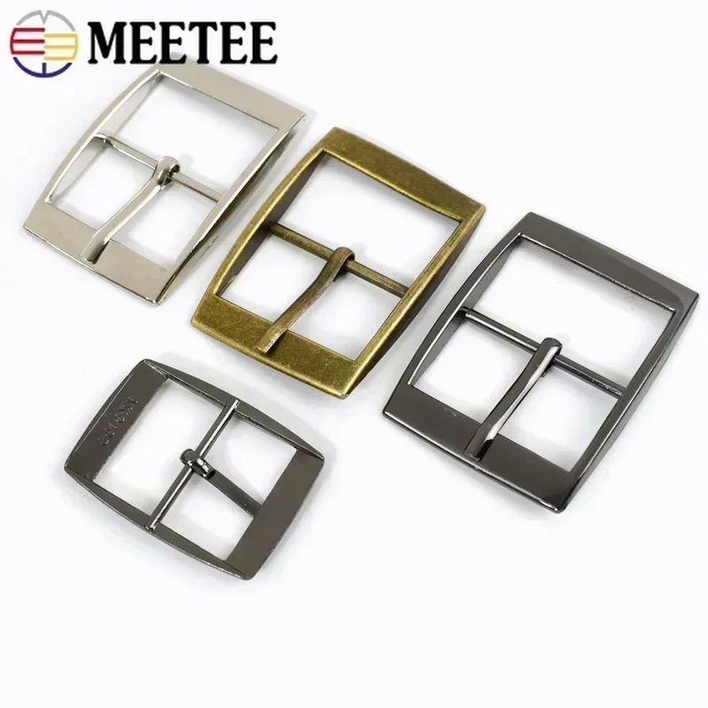 Metal Pin Buckles 10/20/30Pcs 15-30mm Belt Adjust Clasp Bag Strap Webbing Dog Collar Hook DIY Hardware Accessories