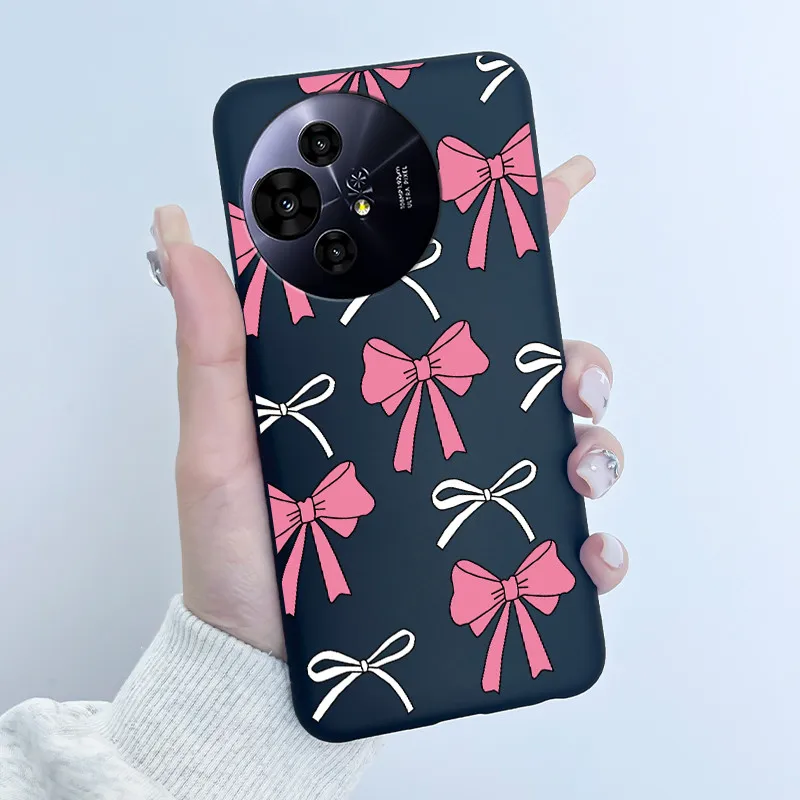 Luxury Cute Love Rabbit Black Soft Silicone Shockproof Phone Case Cover