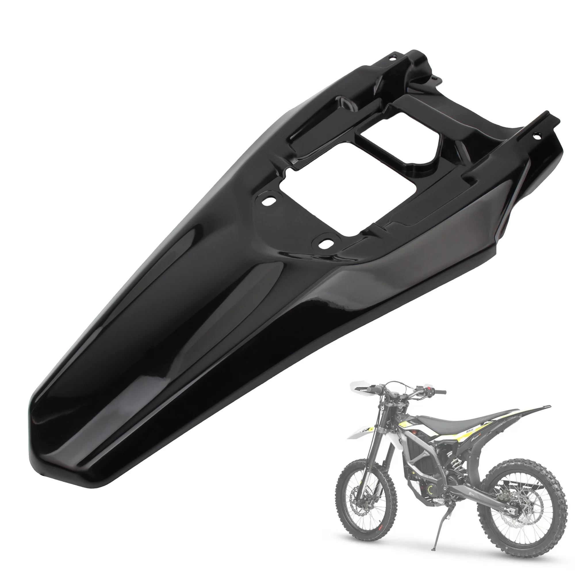 Enhanced Motorcycle Rear Fender for Off-Road Racing and Motocross