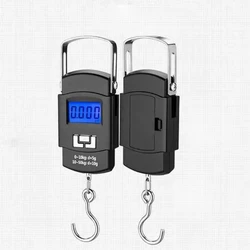 Portable Digital Luggage Scale - 50kg Capacity with Steelyard Hook - 50kg (2PCS)