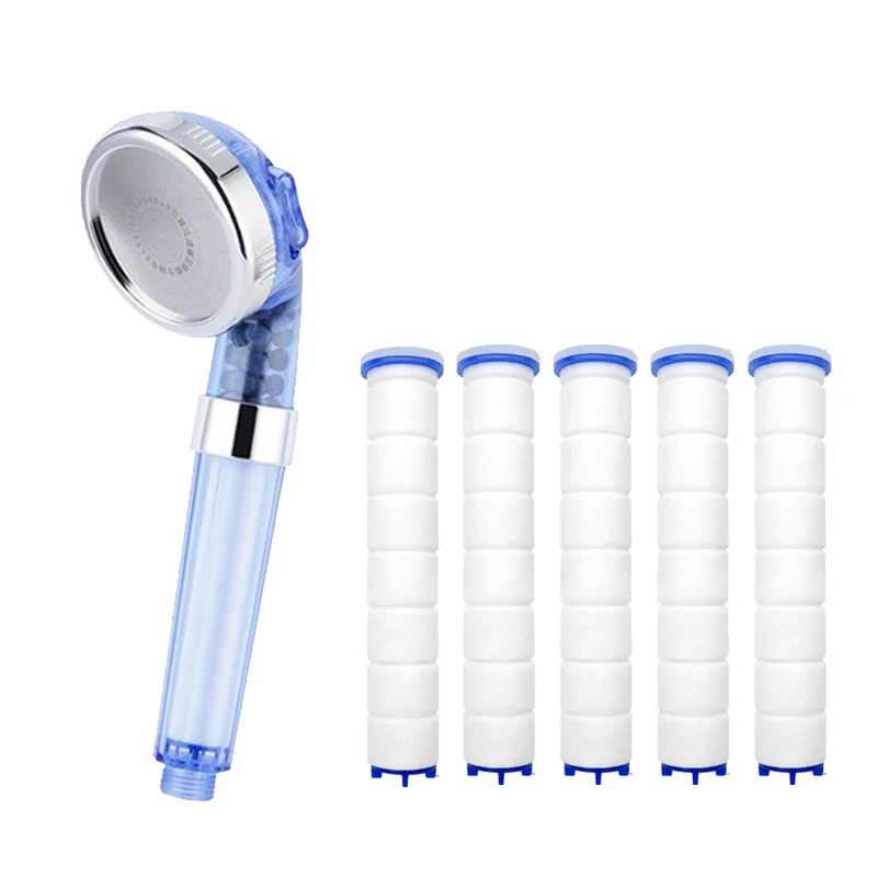 

3-Speed Water Outlet Mode High Quality Residual Removal PP Sediment Cartridge Filtered Shower Head Filter Pure Shower