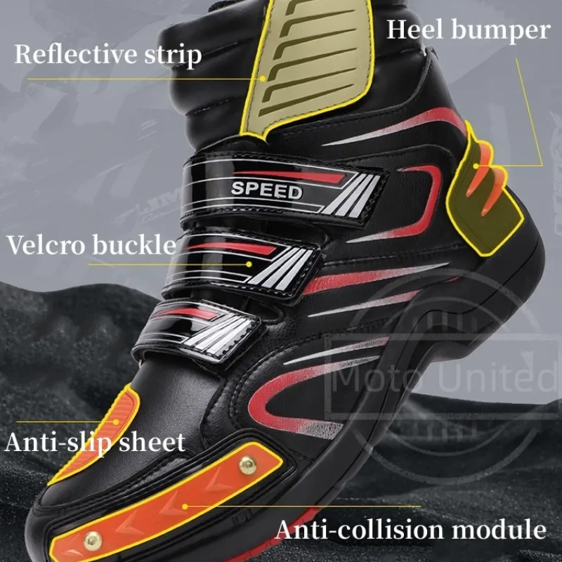 Speed Summer Breathable Moto Boots Non-slip Motorcycle Shoes Sport Touring  ADV Motocross Boots Adventure Riding Sneaker Men - AliExpress