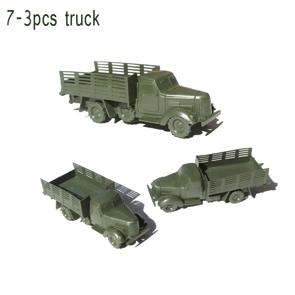 Plastic Toy Soldiers Figures with Tanks and Aircraft