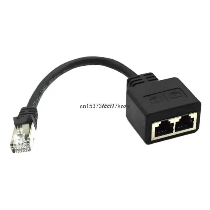 분배기 어댑터 케이블 이더넷 7 LAN 이더넷 변환기 케이블용 RJ45 코드