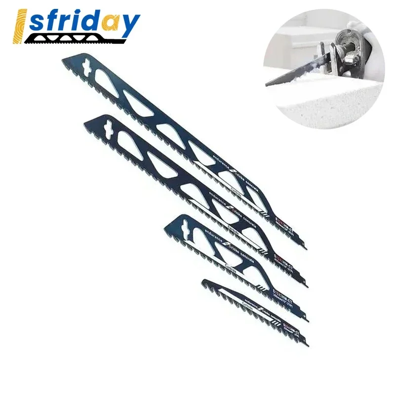 

4 Styles Reciprocating Saw Blade For Cutting Concrete Red Brick Stone Masonry Saber Carbide Saw Blade S3243HM/S2243HM/S1243HM