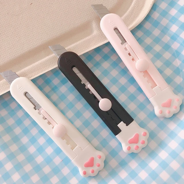 Mini Pocket Art Utility Knife Express Box Paper Cutter Craft Blade  Stationery - Utility Knife - Aliexpress