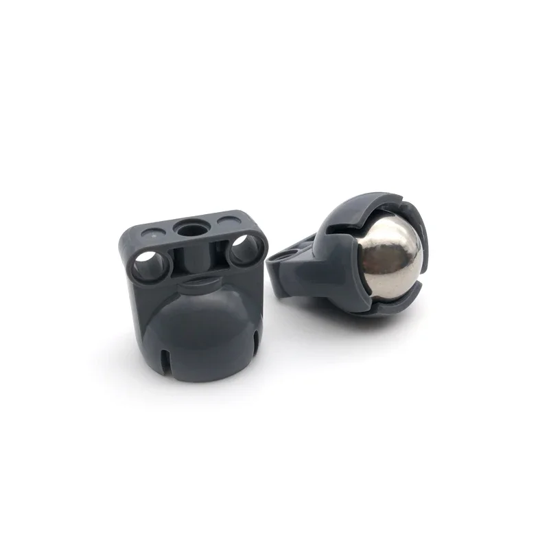 Building Block 2Pcs Universal Wheel Stainles Steel Ball Moc Bricks Parts Bb607 + 92911 Compatibile Con Accessori Meccanici Lego