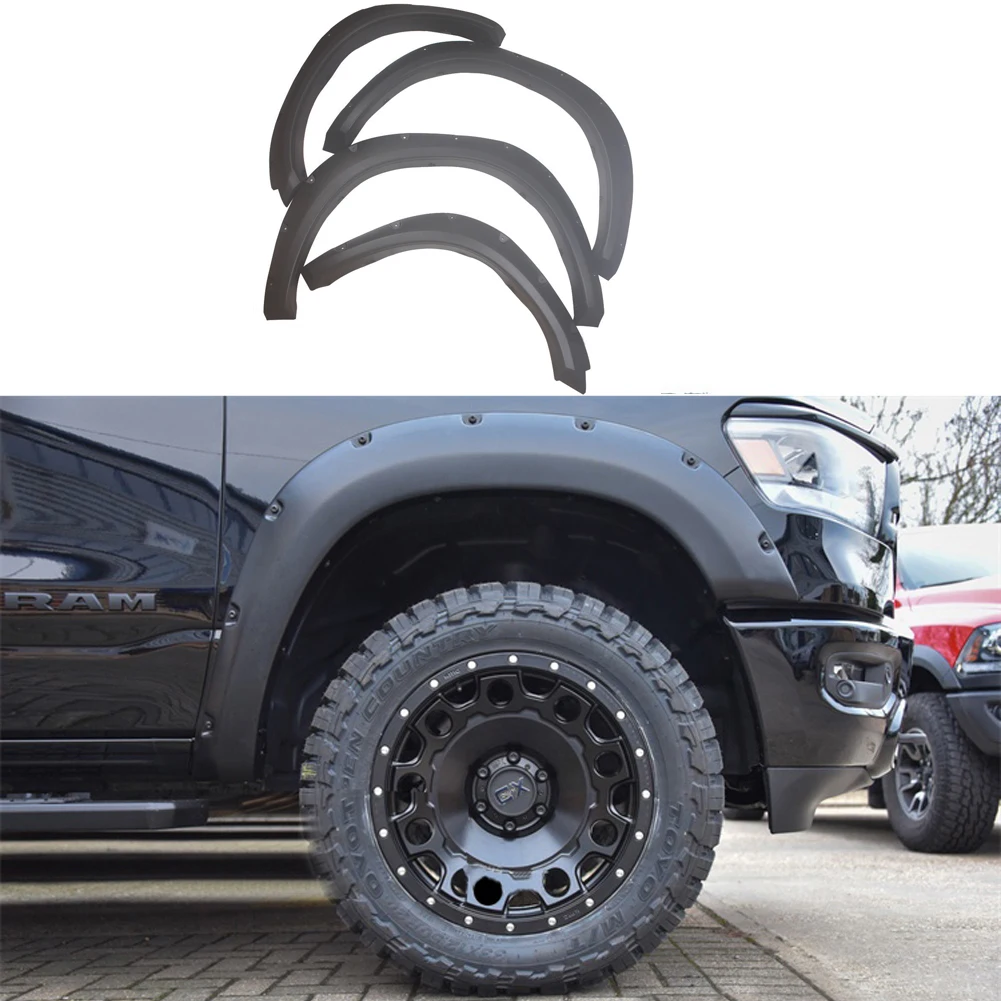マッドガード 泥除け 2015-2018年フォードF150ヘビーデューティマッドフラップガード付きホイールリップフロント+リア For 2015-2 2015-2018年フォードF150ヘビーデューティマッドフラップガード付き