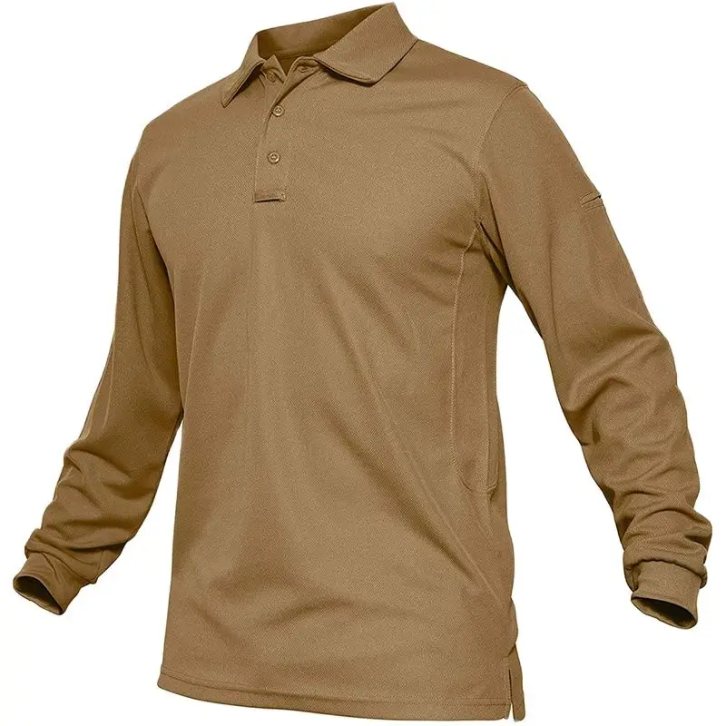 Sport t shirt men's outdoor performance training long sleeve quick dry breathable hiking mountaineering