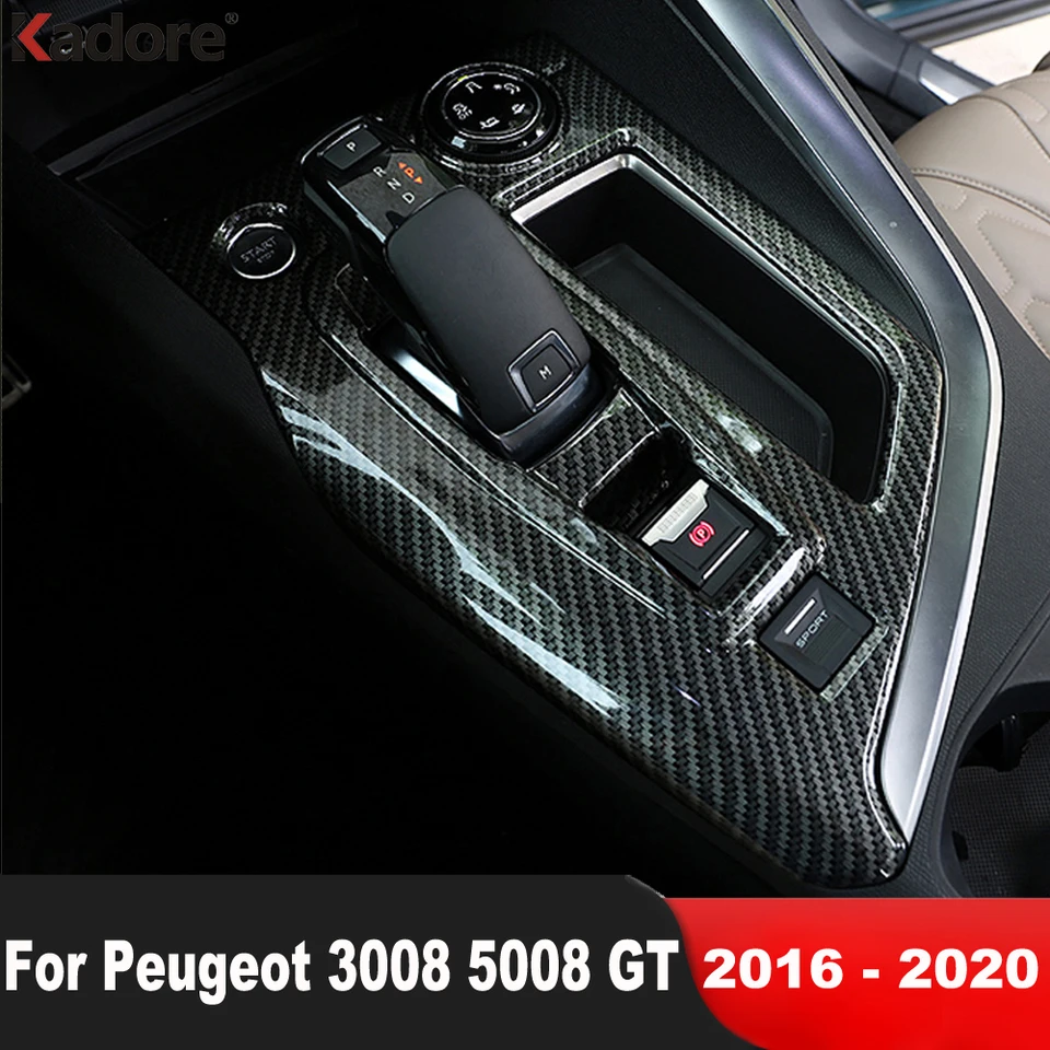 Portabicchieri Cromato Per Peugeot 3008/5008 2017-2022 - Accessorio Interno In ABS Argento