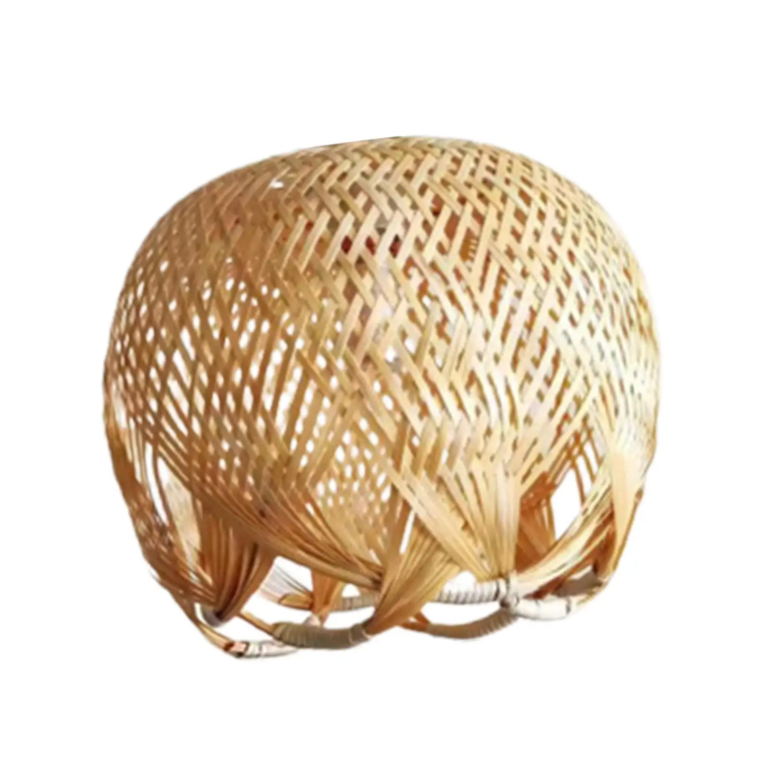 

Rattan Hanging Lamp Shade Pendant Lamp Shade for Bedroom Home Dining Room