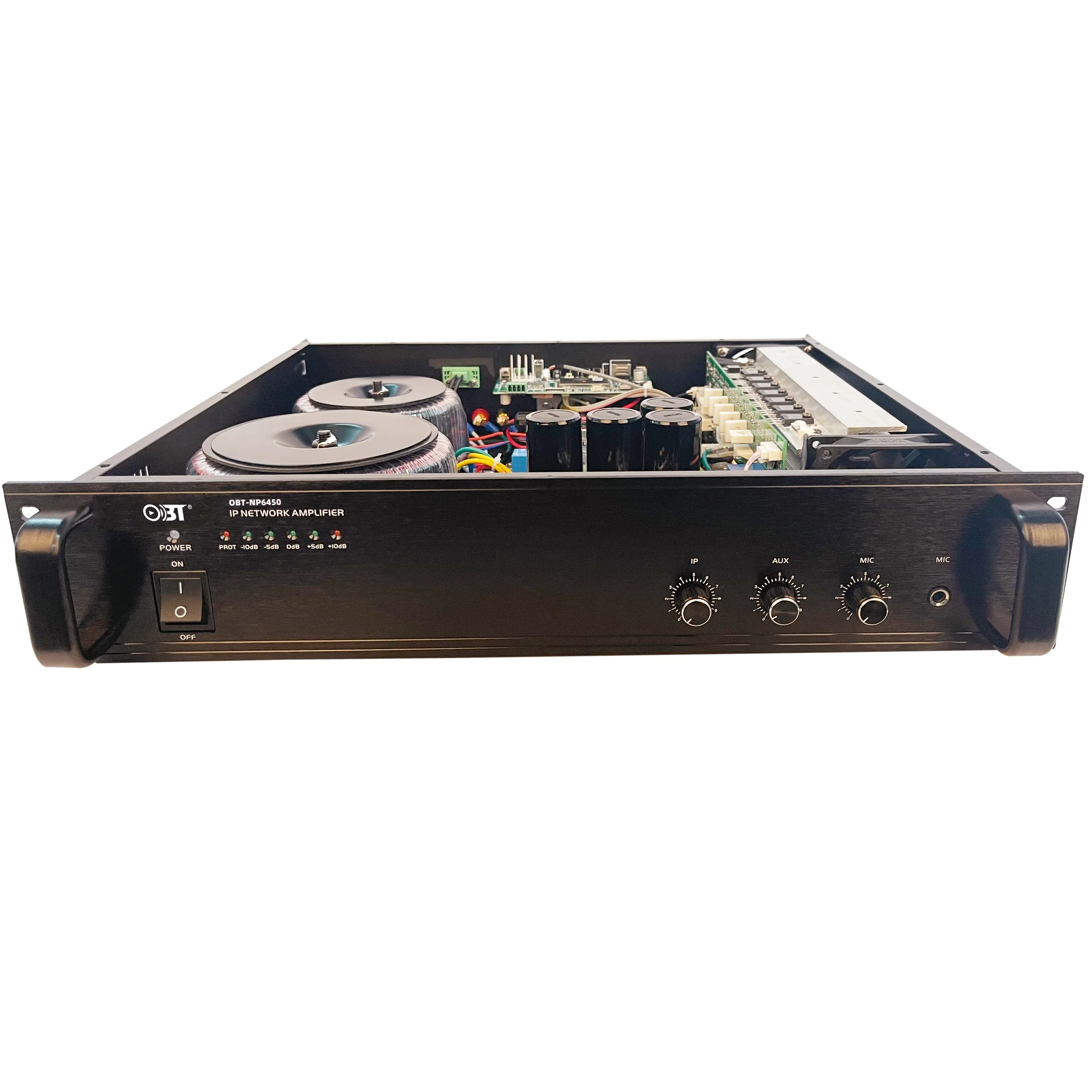 

OBT-6450 Public address system equipment sound audio USB mono block for sale guangdong wire kit pa amplifier