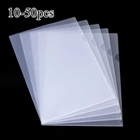 10 to 50 PCS A4 File Folder Desk Organizer Stationery Clear Folder for Documents Office school supplies 1