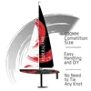 84 Inch Remote Control High Speed Sailing Model 2-Channel Competition Rc Sailing Abs Plastic Kid Outdoor Electric Toy Adult Gift 2