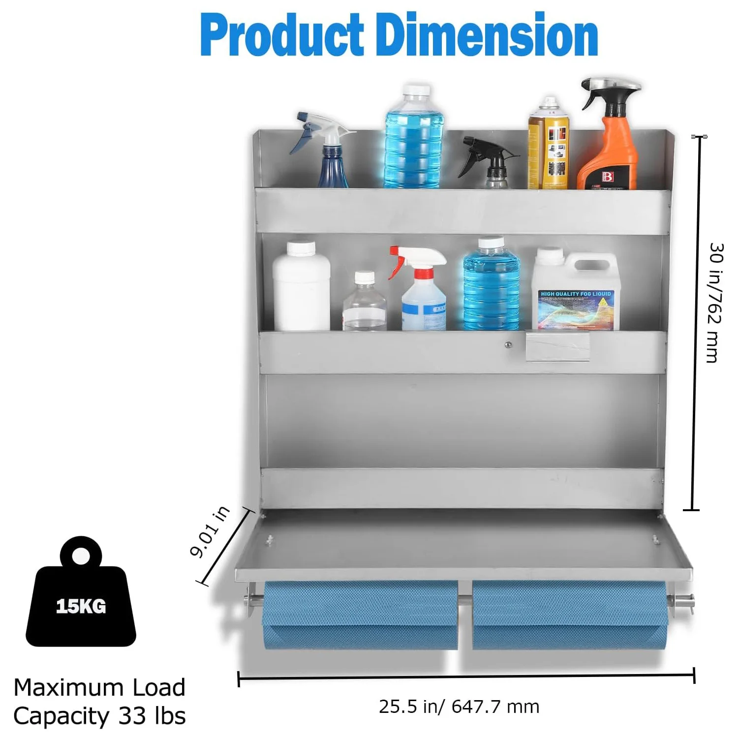 Wall Mounted Tool Tray, Storage Trailer Tool Cabinets, Small Wall Mounted Steel Cabinets Adjustable Shelves For Garages 3