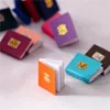 Cute Miniature Filp Notebook Mini Book Model For Barbies Dolls Bjd Ob11 1/12 Dollhouse   Decor Accessoire Kids Pretend Play Toys 4