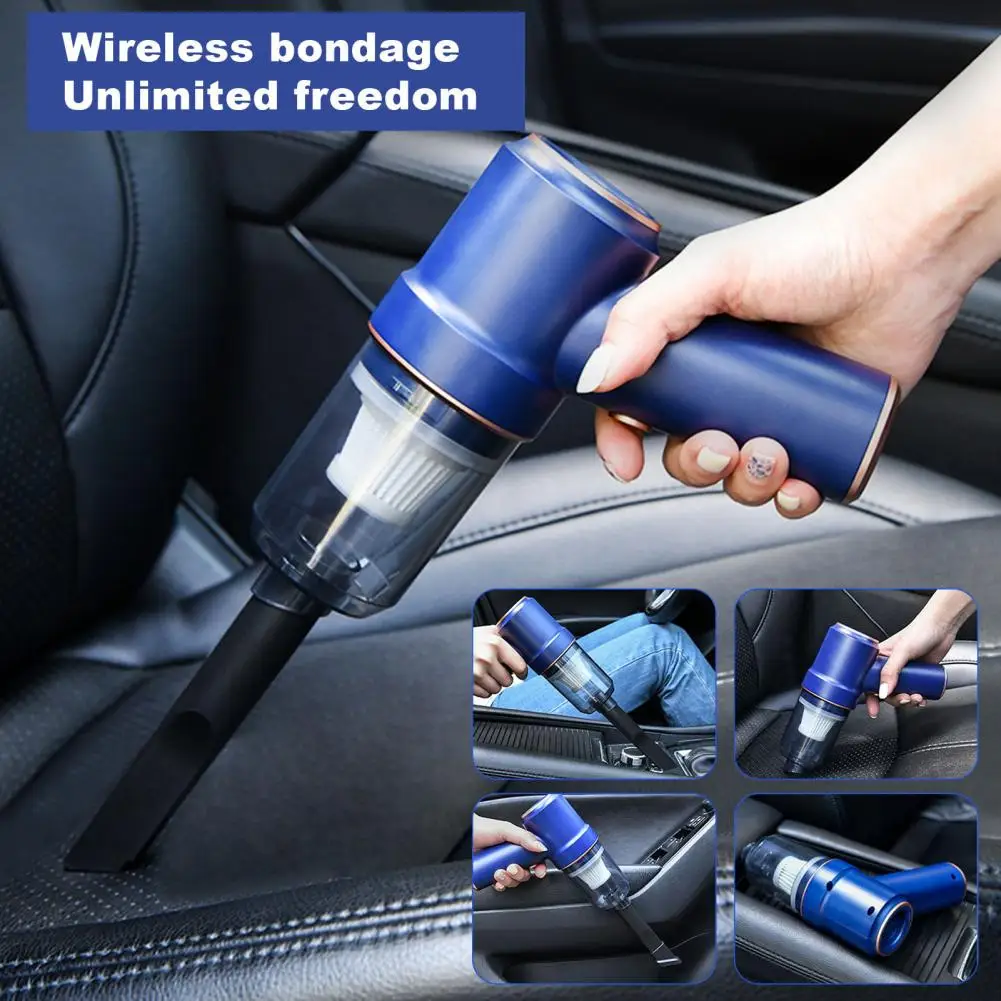 Handheld Car Vacuum Cleaner 8000pa Suction Power Wireless Car Vacuum Cleaner Portable Cordless Handheld Blowing for Powerful