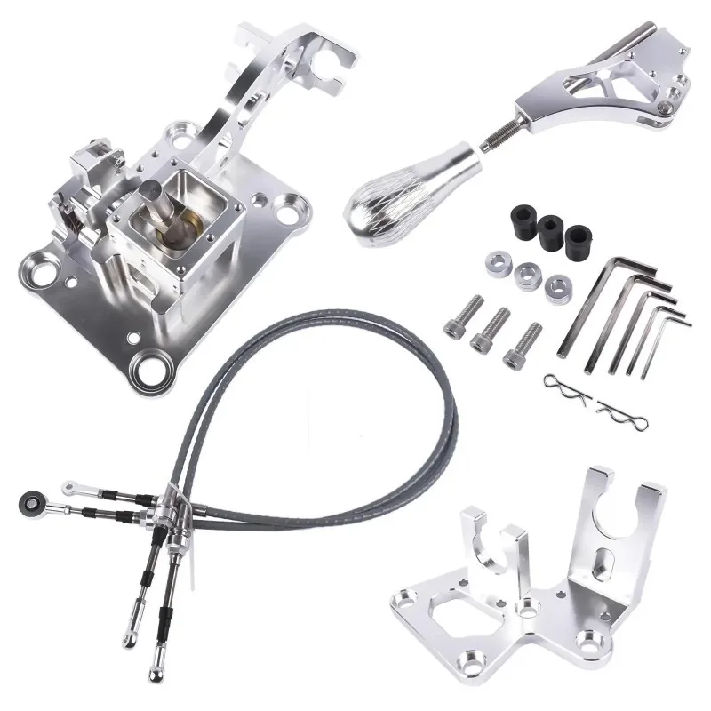 AP03 Shifter Shift Box Cables Trans Bracket Kit for K Series K20 K24 K Swap Civic Si EG EK
