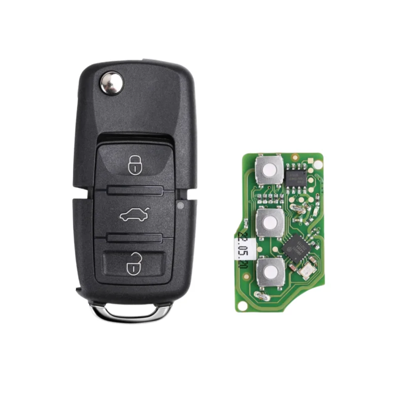 Xhorse VVDI Bee Key Tool Lite Generate Transponder Remote Frequency 6PCS B5 XKB501EN Wired Remotes Key