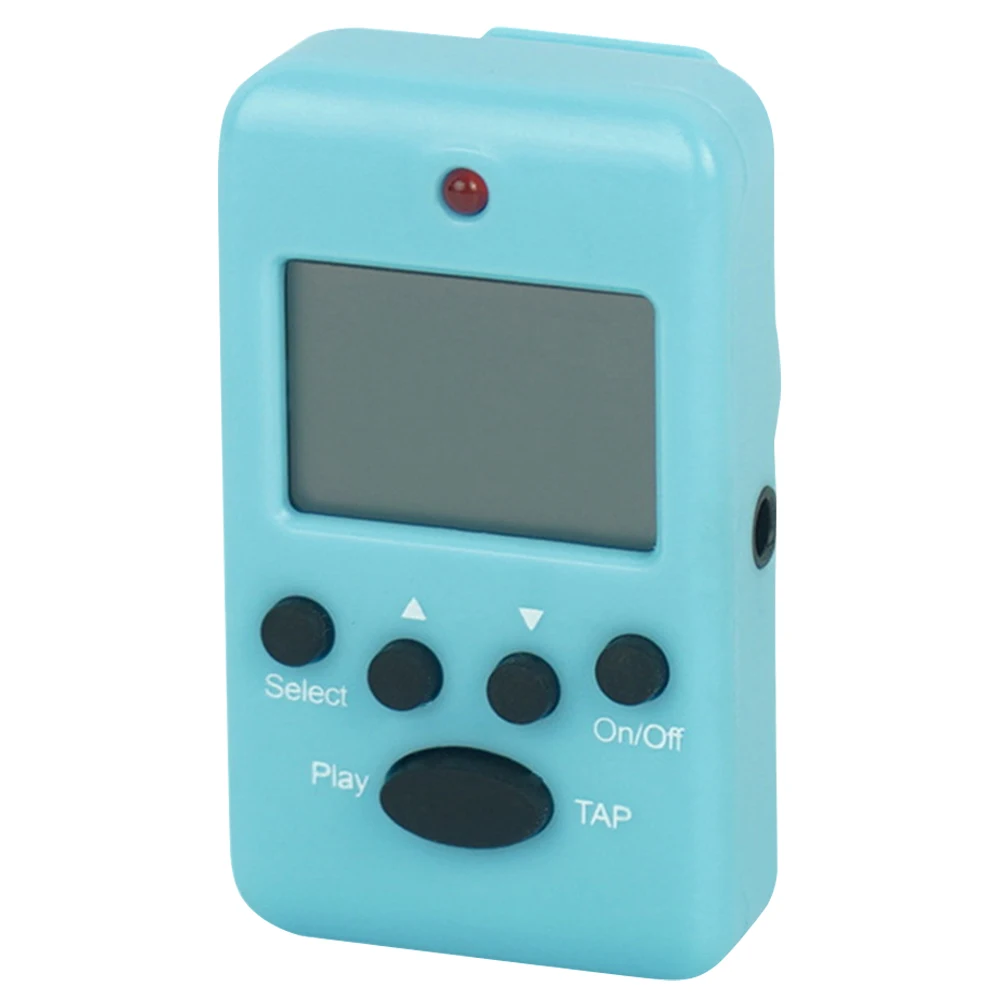 Professional Clip-On Digital Metronome and Tuner with Dual-Channel Earphone Output