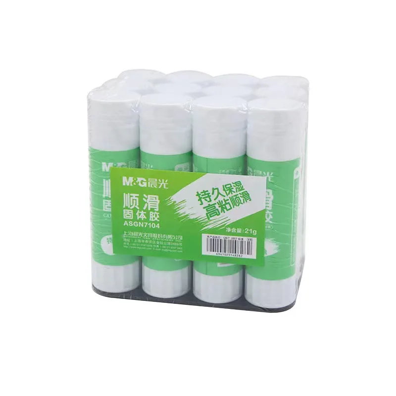 단단한 접착제 합성 접착 스틱, 부드럽고 높은 점도, 손으로 접착된 종이, 학생 문구류, 사무용품