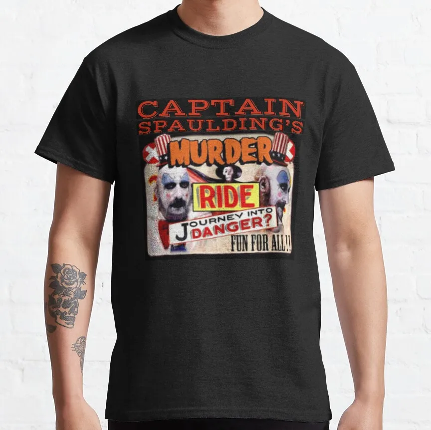 3 From Hell Horror Movie Classic T-Shirt – Otis, Baby, and Captain Spaulding