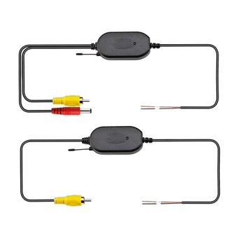 Trasmettitore e ricevitore wireless per auto 12V 2.4Ghz per telecamera di ricambio/telecamera anteriore per veicoli