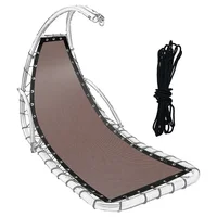 Seamless Fit Cloth Hanging Swing Chair Garden Relaxation Easy Installation Design Indoor Outdoor Use Outdoor Swing Chair Fabric 4