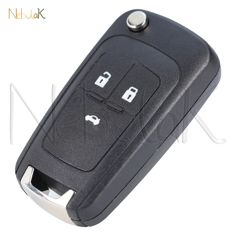 Smart Car Key Housing Case For Chevrolet Cruze Camaro Equinox Malibu Sonic Spark Volt Buick Filp Folding Auto Fob Shell Cover Key Case Car Key Shell Key Cover Folding Car Key Shell Fob Cover Key Fob Replacement