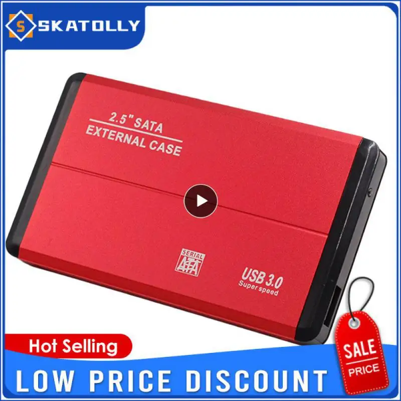 Custodia Per Hdd Da 2.5 Pollici Con Guscio In Metallo 5 Gbps Plug And Play 1/2/3 Hdd Ssd Supporto Per Scatola Esterna Tutta La Lega Di Alluminio Sata 