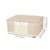 1 large capacity quilt storage bag,thick clothing packaging box, dust-proof storage box and container,household storage utensils 2