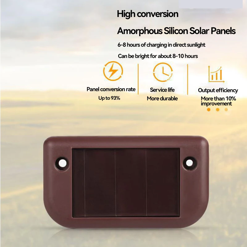 Solar Deck Lights Stair Lamp IP65 Waterproof Led Solar Lights For Railing Stairs Step Fence Yard Patio And Pathway 3