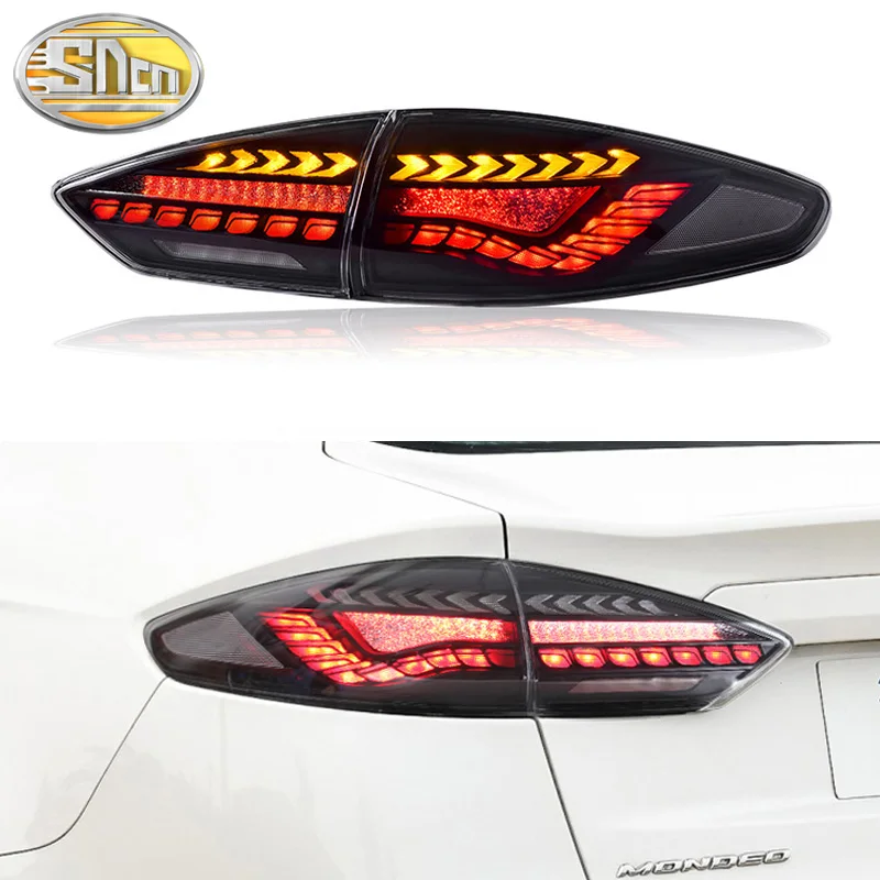 

Car LED Taillight Tail Light For Ford Mondeo 2019-2021 LED Rear Running Lamp + Brake + Reverse Light + Dynamic Turn Signal