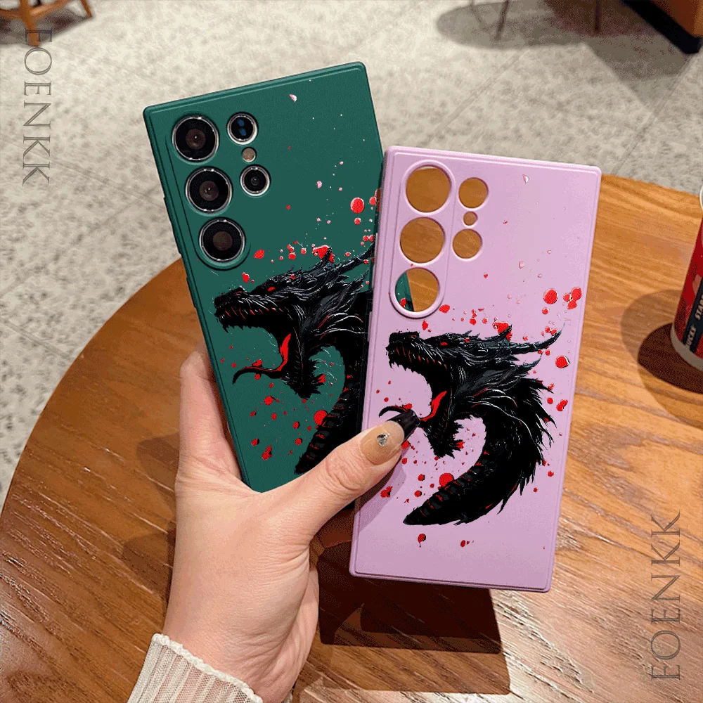 Monster Silicone Anti-Slip Slim Fit Phone Case - Fashionable Gift, Anti-Fall TPU Protection