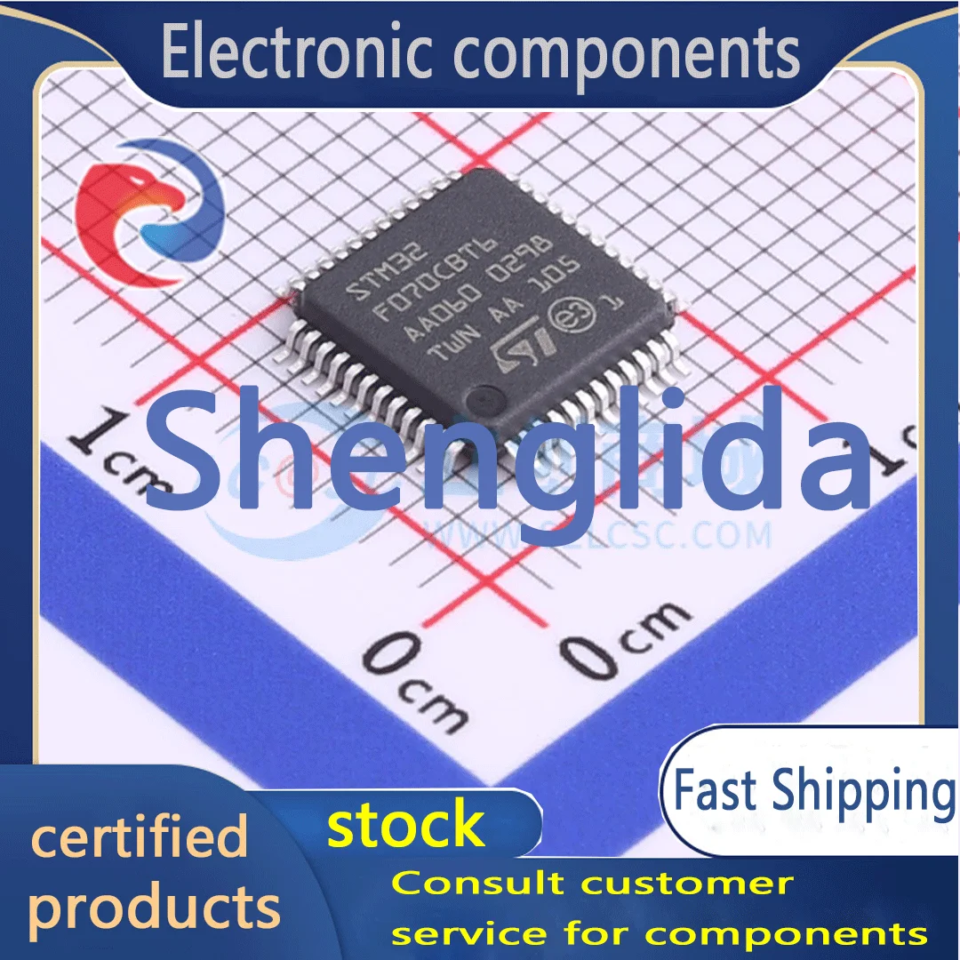

STM32F070CBT6TR Package LQFP-48 (7x7) Processor Brand New Off the Shelf 1PCS