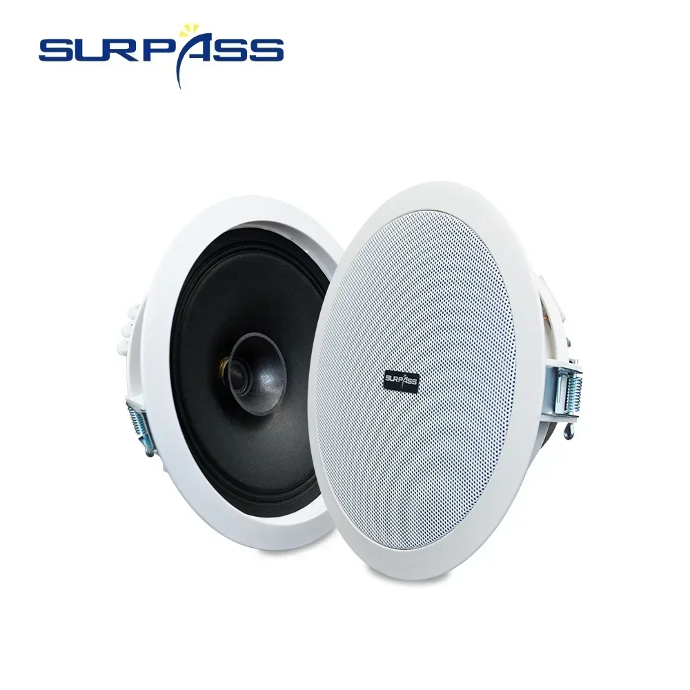 Bluetooth Wall Ceiling Speaker for Indoor 6Inch Home Sound System