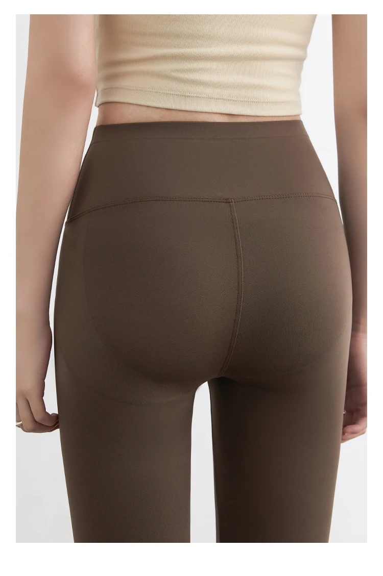 CHIC VEN Women Leggings Pants Solid High Waisted Stretch Yoga Pant Tights Fitness Elastic Running Sportswear Autumn Winter 2025