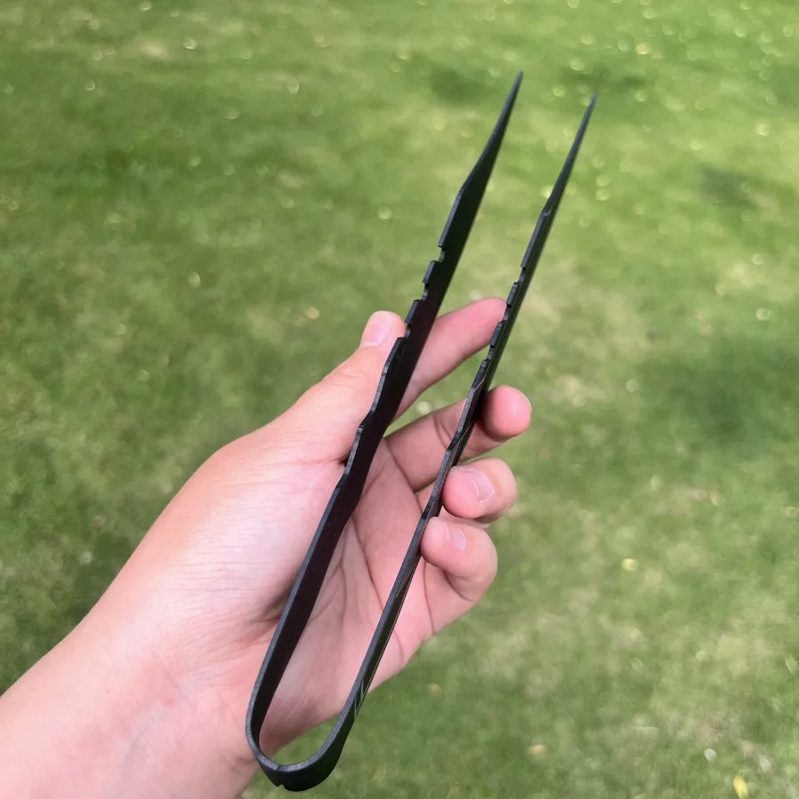 Length:23CM Hookah Shisha Coal Tongs Tweezers Barbecue Chicha Narguiles Accessories