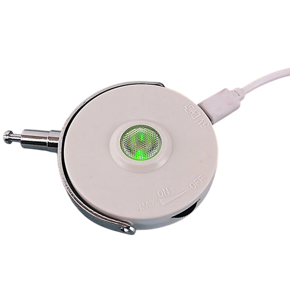 LED Microscope Light With USB Power Cable For Organic Microscopy Illuminator Mirror Adjustable LED Light Source Tools Parts 1set