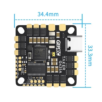 GEPRC TAKER G4 AIO 35A Flight Controller and ESC Combo for Precision FPV Drone Control 1