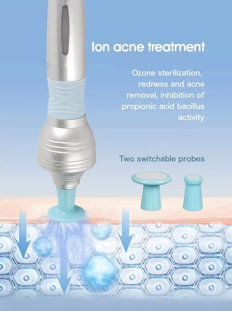 Zuurstofmicrodermabrasie-poriënreinigingsapparaat - Hydrafacial-huidverjonging en -lifting met Aqua Oxygen Jet-technologie