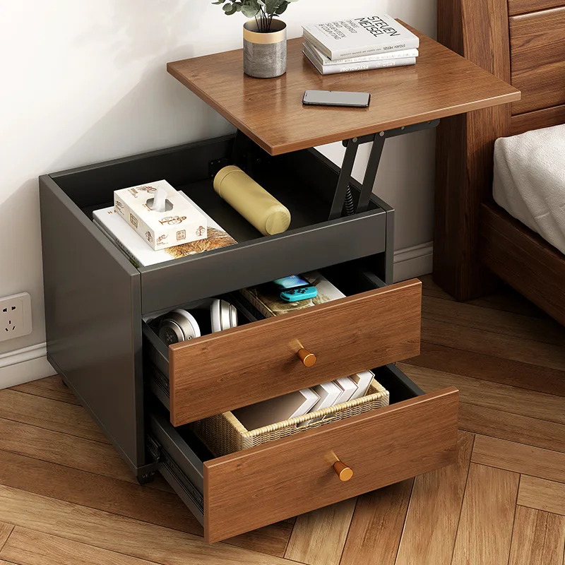 Comodino Pigro Mobile Cassettiera Moderna Porta Oggetti Portaoggetti Comodini Intelligenti Eith Safe Tavolino Da Letto Mobili Per La Casa