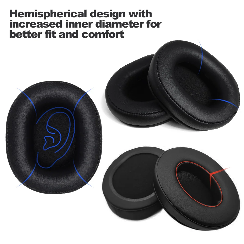 Earphone pads For Havit H2002D/E H2008D VOROTEX replacement Earpads headphones Earmuffs Mesh cloth Memory Covers Sponge Protein