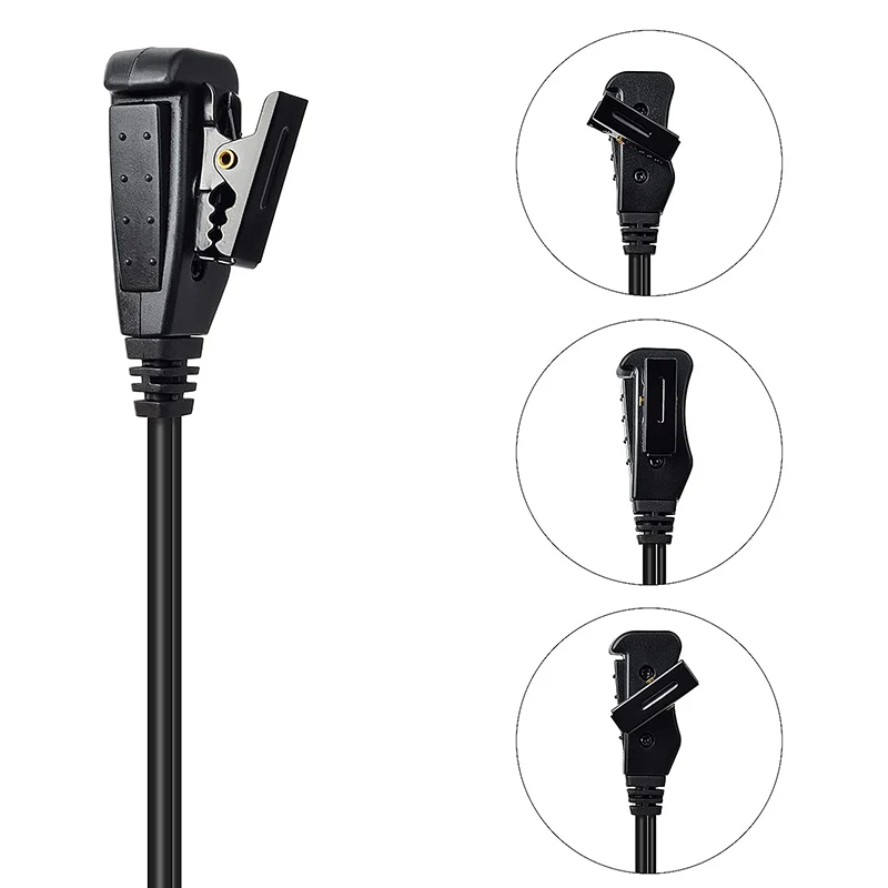 Radio Earpiece with Mic PTT,3.5mm Headset,for Yaesu VX-6,VX-6R,VX-7R,VX-170,FT-270,HT Standard Horizon,HX400,HX750S,HX870,HX890