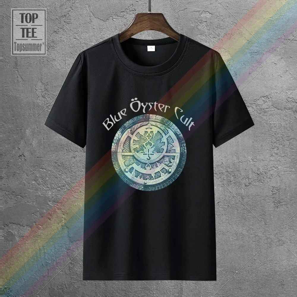 Boc Blue Oyster Cult 락 밴드 로고, 남성용 블랙 티셔츠, 사이즈 S ~ 3Xl, 신제품 