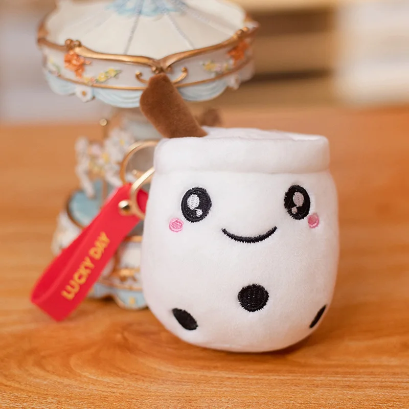thumbnail image 1 of Juguete de peluche pequeño con forma de seta de 10CM, muñeco colgante creativo, llavero con forma de seta roja para niños y niñas, regalos de vacaciones, 1 of 5