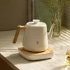 Black/White Electric Kettle Thermostatic Teapot Tea Maker Boiling Water 304stainless steel Automatic 800ml 5gears MZ152A 1