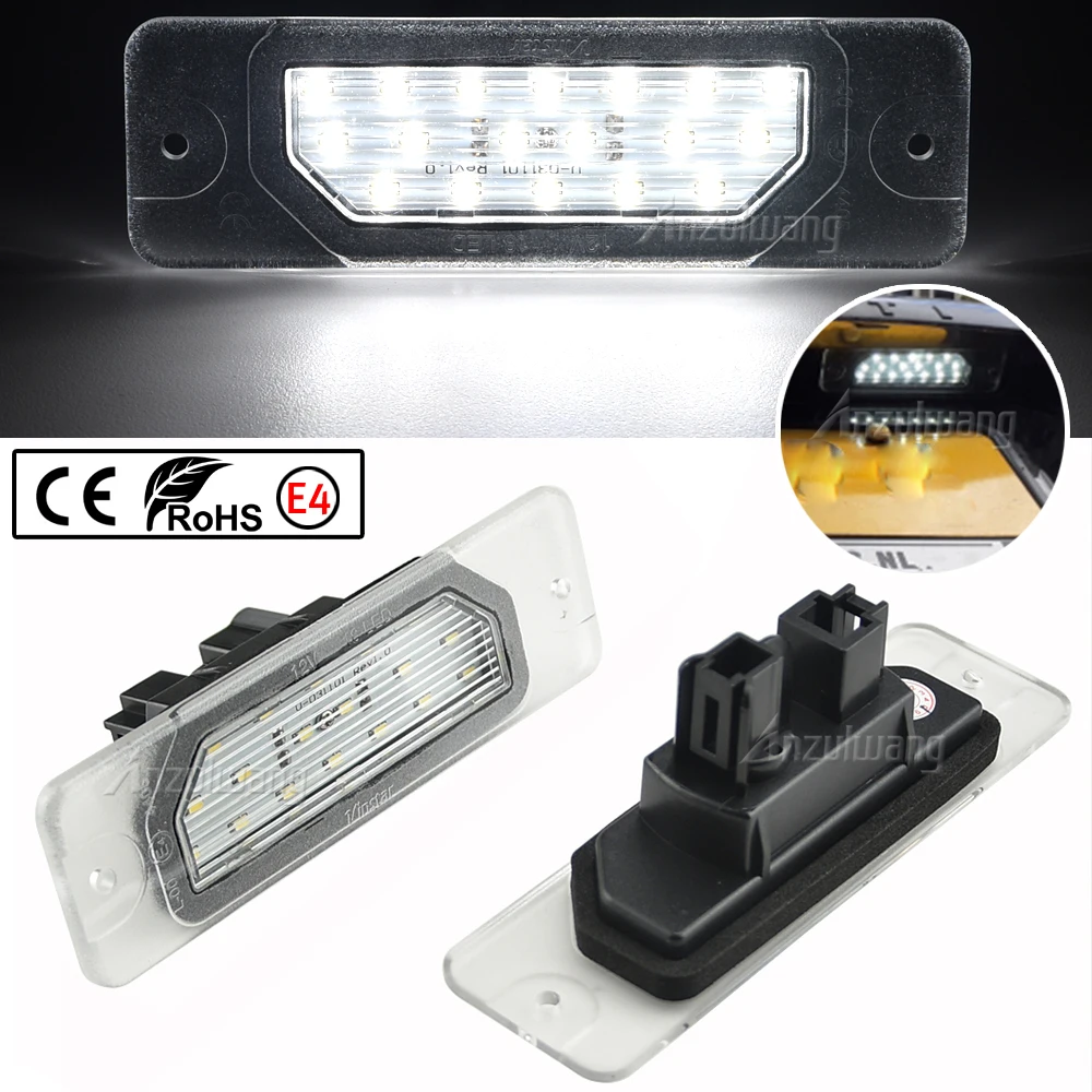 

LED License Number Plate Light Lamp For Nissan Cefiro 1999-2003 Fuga 2009-UP For Infiniti FX35 FX45 S50 M37 M56 Q45 I30 I35