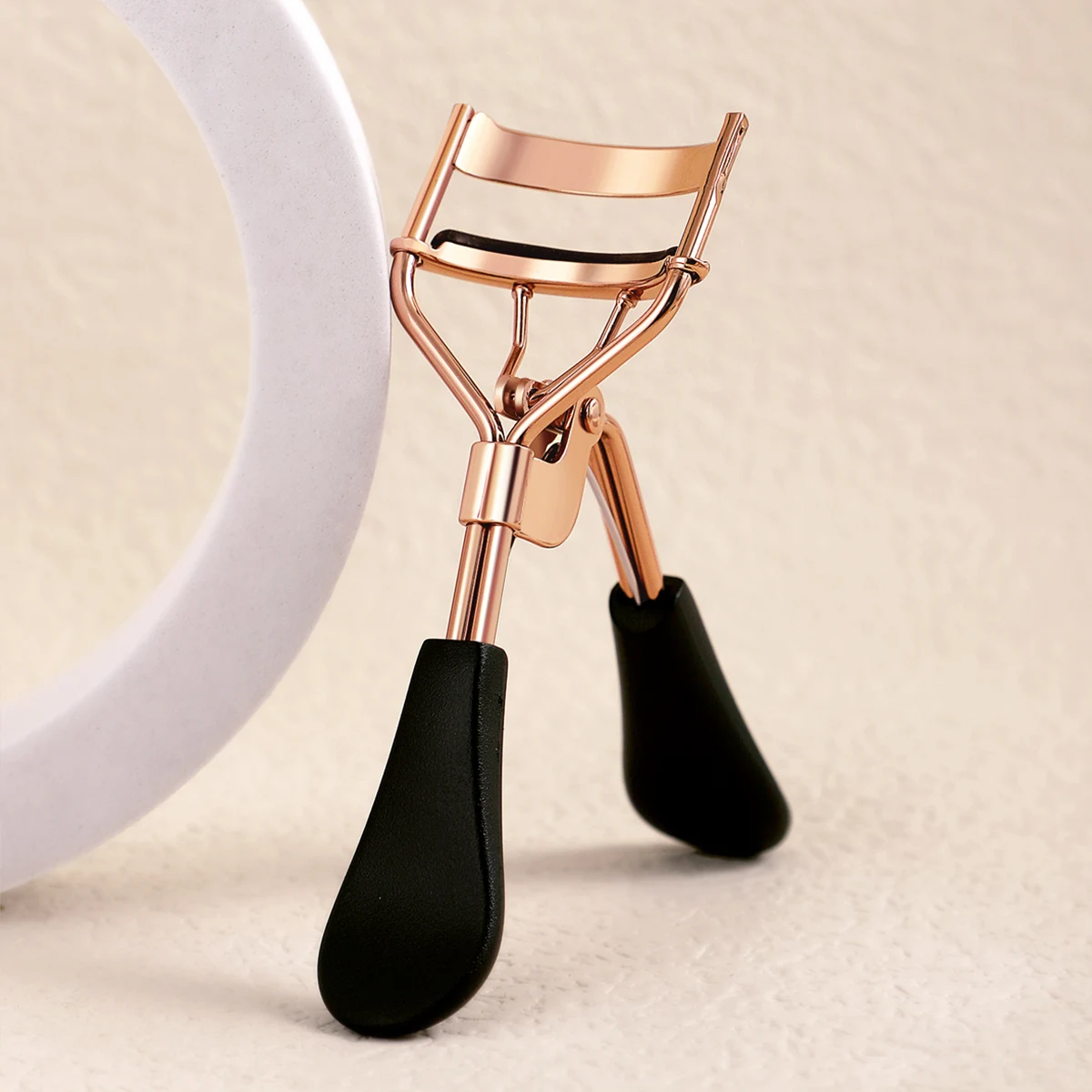 Portable eyelash curler 1 black stainless steel eyelash curling tool for extension curler eyelash curler
