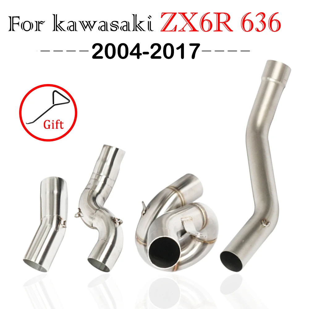 Motorcycle Exhaust For Kawasaki Ninja Zx6r 636 Zx 6r 20042017 2016